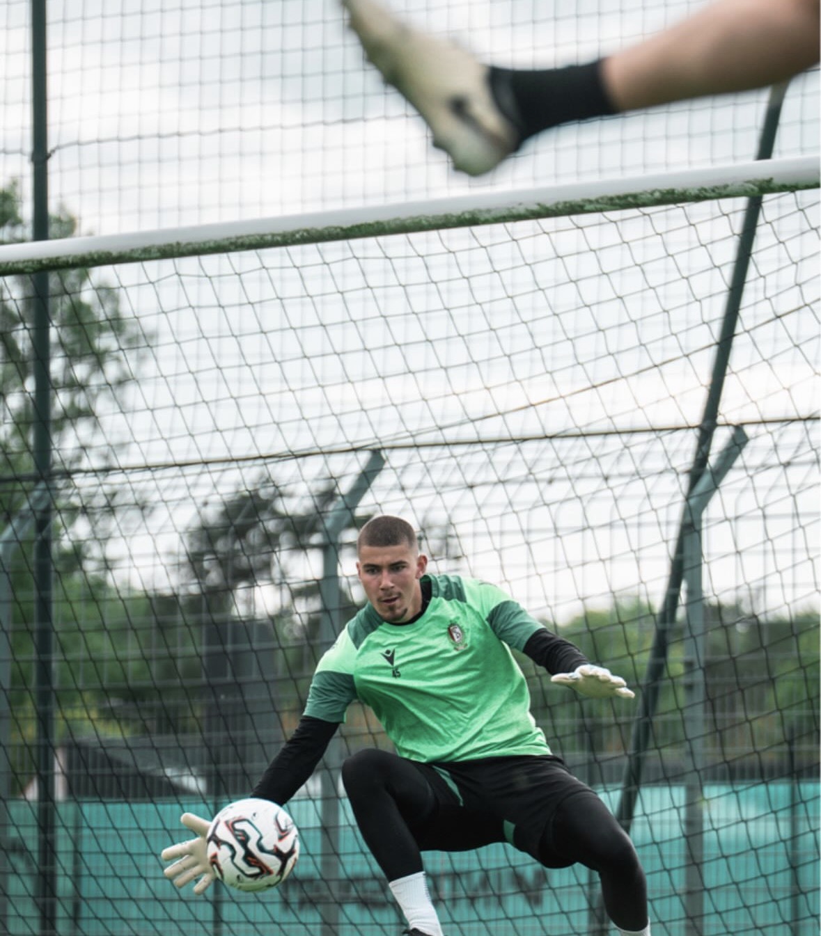 Entraînement spécifique gardiens — Matteo Godfroid