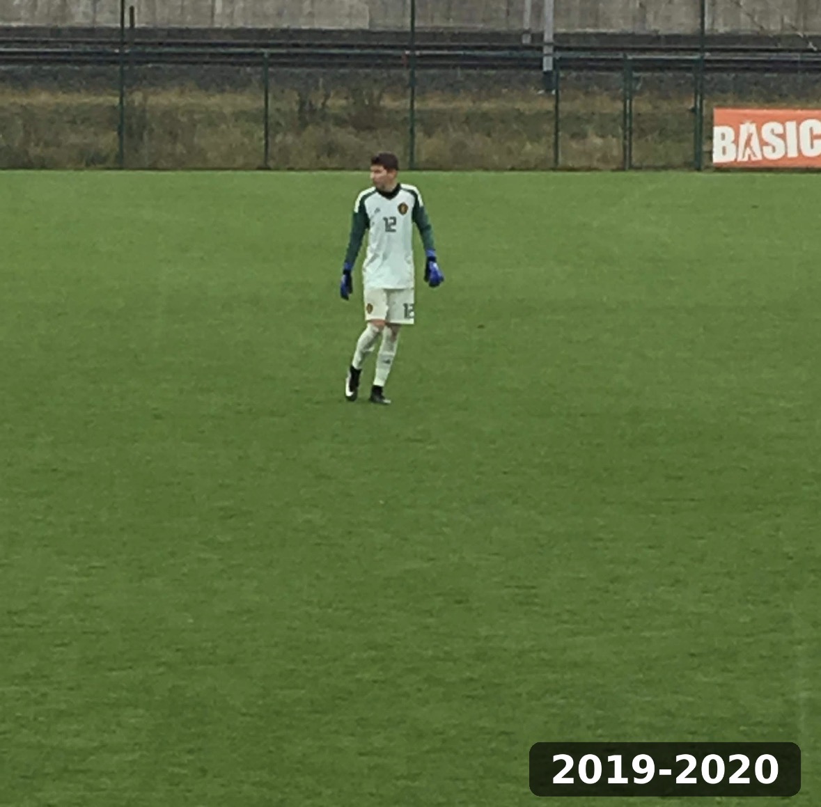 Match en équipe nationale belge — Matteo Godfroid