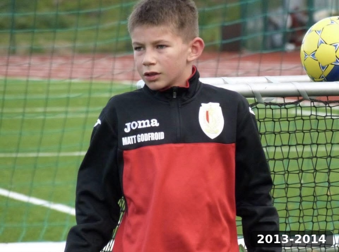 Standard Academy · jeune gardien — Matteo Godfroid