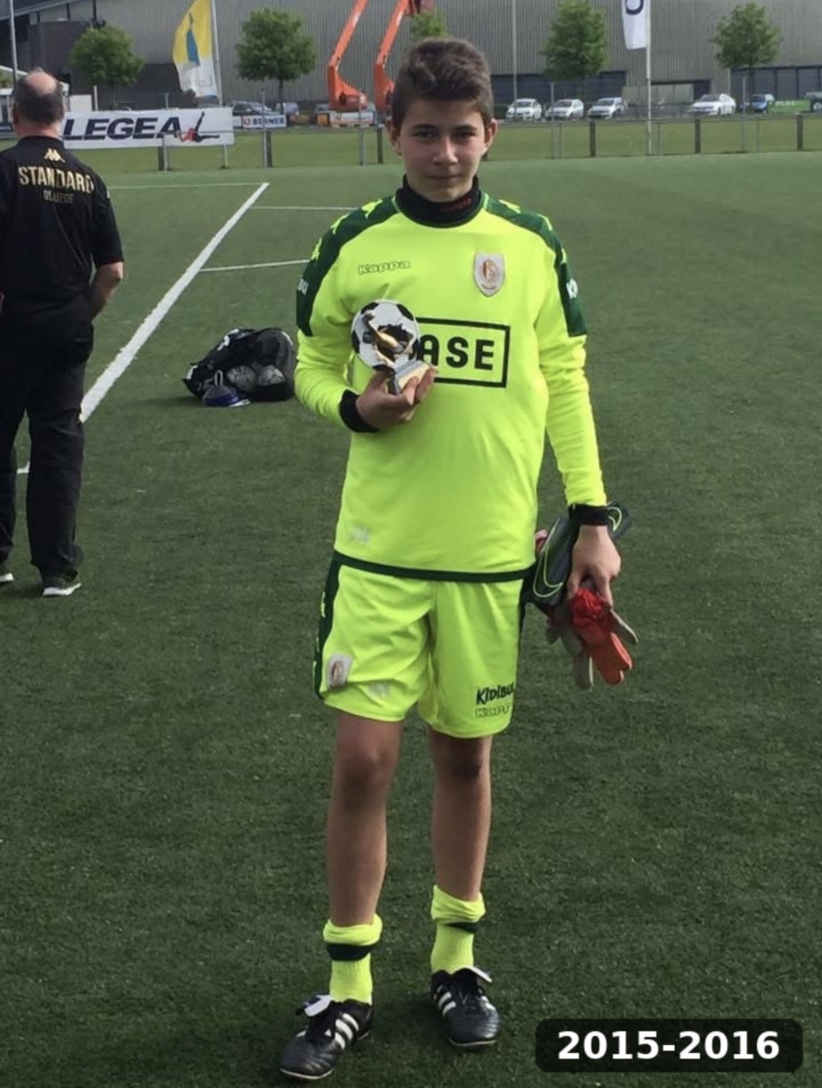 Meilleur gardien du tournoi international — Matteo Godfroid